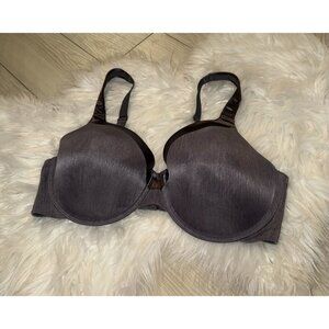 Vanity Fair 76338 Illumination Full Figure Bra Lined UW Womens 38D Gray